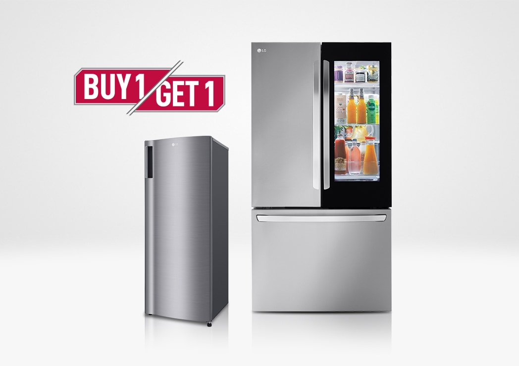 Buy 1 get 1 on LG refrigerators