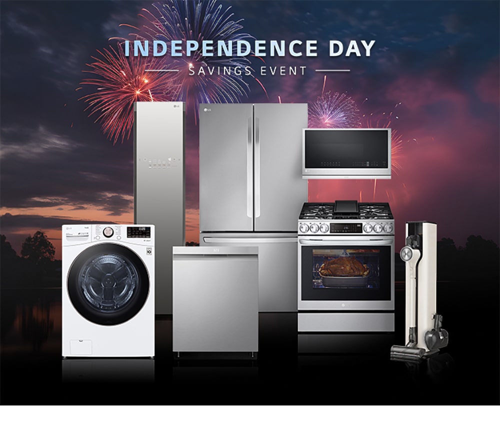 Desktop hero image Save on America's most reliable line of appliances.