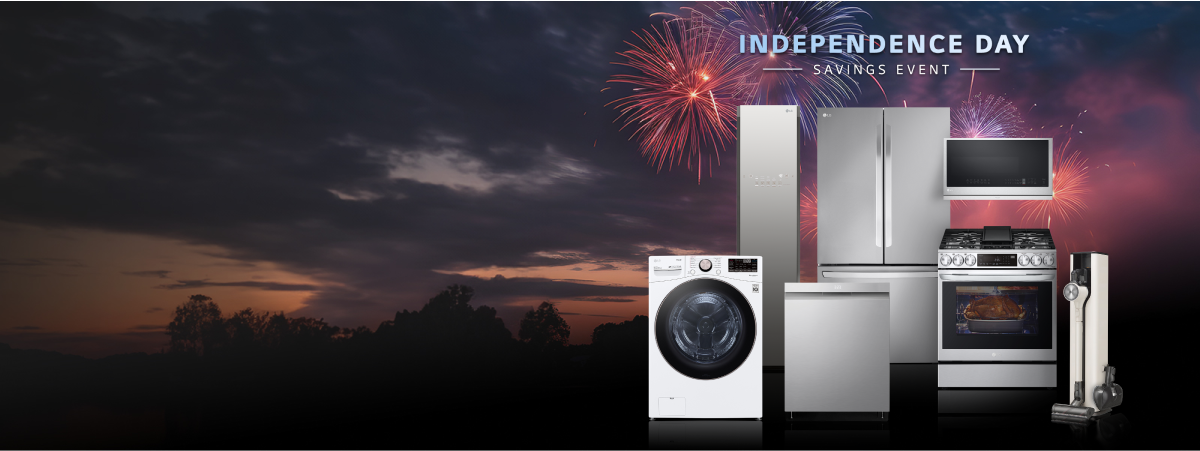 Desktop hero image Save on America's most reliable line of appliances.